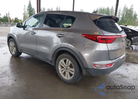 2017 Kia Sportage Lx z USA, uszkodzony, nr VIN KNDPMCAC6H7277896